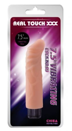 Вибромассажер 7.5" Vibrating Cock No.03