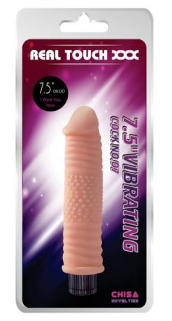 Вибромассажер 7.5" Vibrating Cock No.07