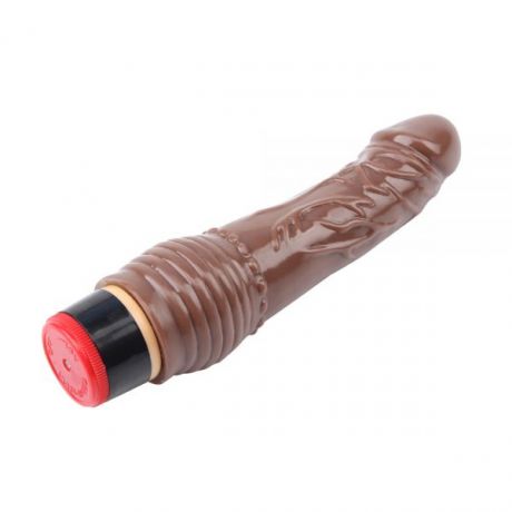 Вибромассажер 7.6” Vibe Cock, Brown