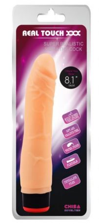 Вибромассажер 8.1” Vibe Cock, Flesh