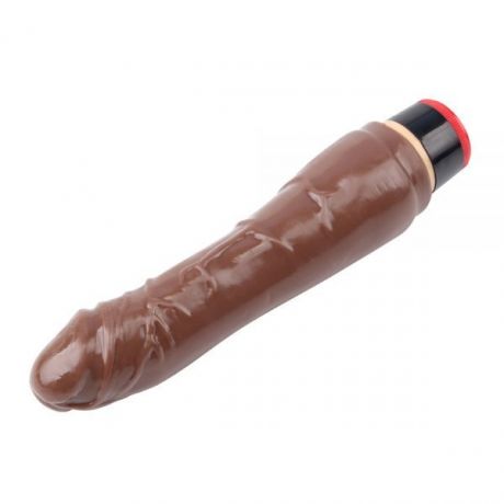 Вибромассажер Chisa 8.1” Vibe Cock, Brown