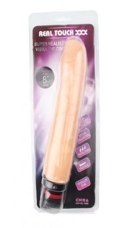 Вибромассажер 8” Vibe Cock, Flesh