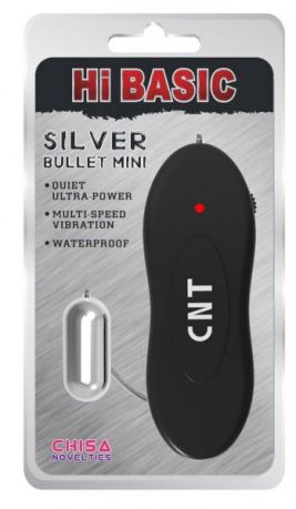 Вибропуля Silver Bullet Mini, Black