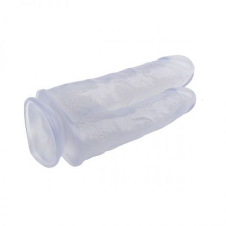 Фаллоимитатор двойной 7.9 Inch Dildo, Clear