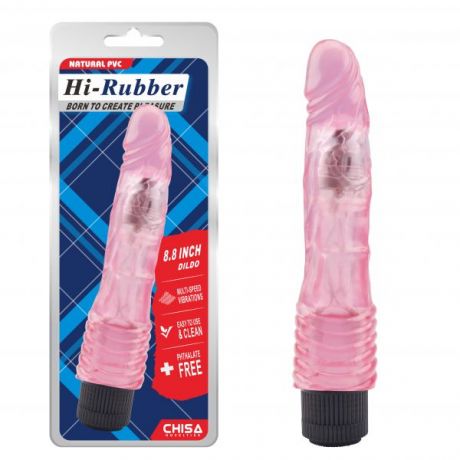 Вибромассажер 8.10 Inch Dildo, Pink