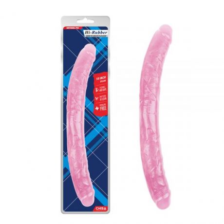 Двухсторонний фаллоимитатор 18 Inch Dildo, Pink