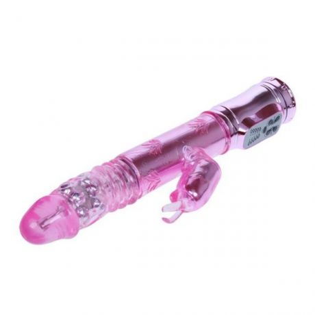 Вибромассажер Hi-Tech Throbbing Bunny, Light Pink