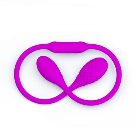 Гибкий вибростимулятор унисекс Dream Lover's Whip, Purple