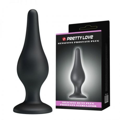 Анальный стимулятор Sensitive Prostate Plug, Black