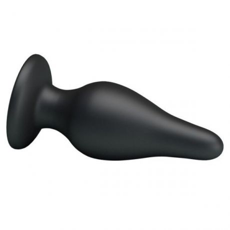 Анальный стимулятор Sturdy Silicone Anal Plug, Black