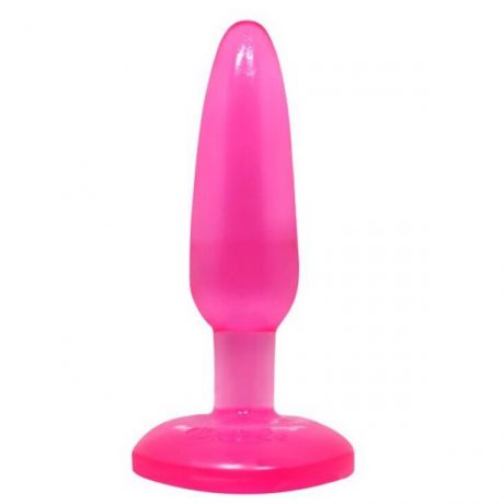 Анальная пробка на присоске Butt plug, Pink