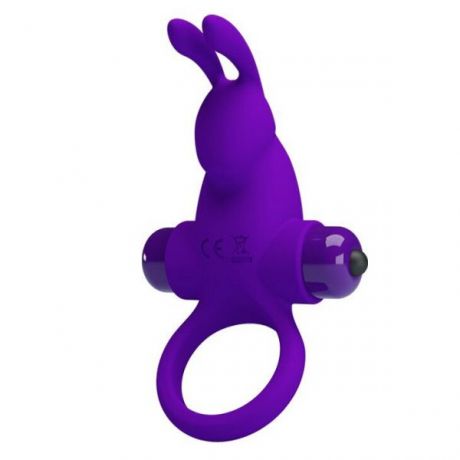 Эрекционное виброкольцо Vibrant penis ring I, Violet