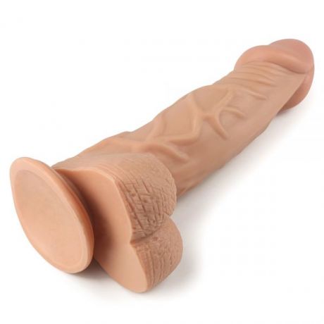 Фаллоимитатор 9" Real Extreme Dildo, Flesh