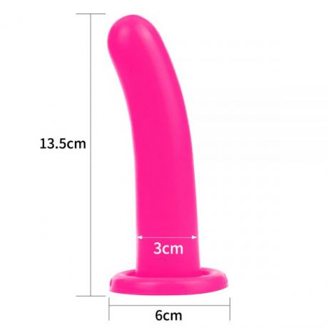 Фаллоимитатор для страпона 5.5" Holy Dong, Pink