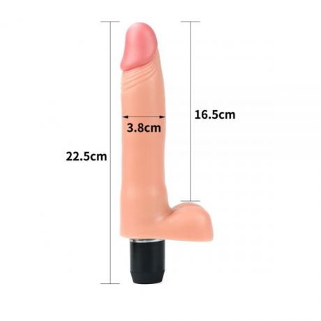 Вибромассажер 9" Flexi Vibrator, Flash