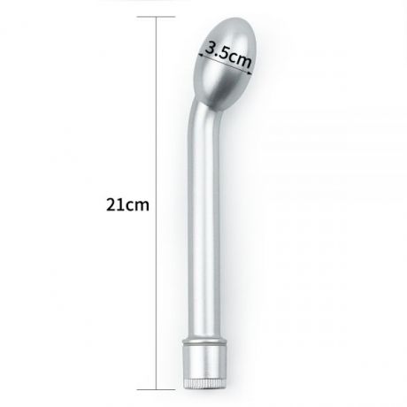 Вибромассажер G Spot vibrator, Silver