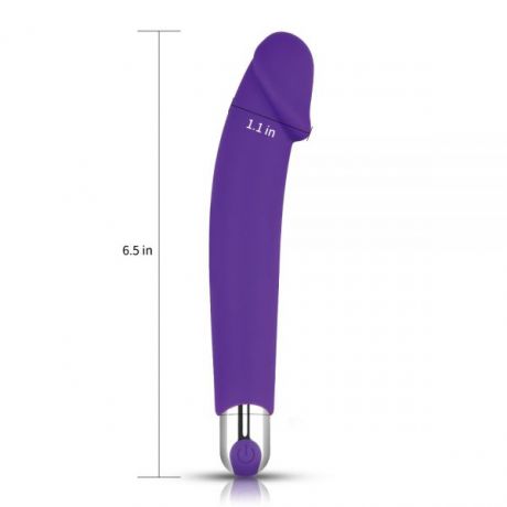 Вибромассажер Rechargeable IJOY Silicone Dildo