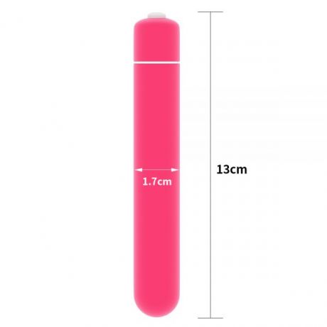 Вибропуля X-Basic Bullet 10 Speeds, Pink