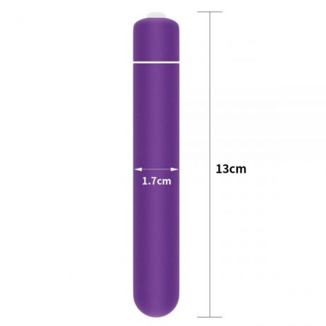 Вибропуля X-Basic Bullet 10 Speeds, Purple