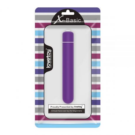 Вибропуля X-Basic Bullet 10 Speeds, Purple