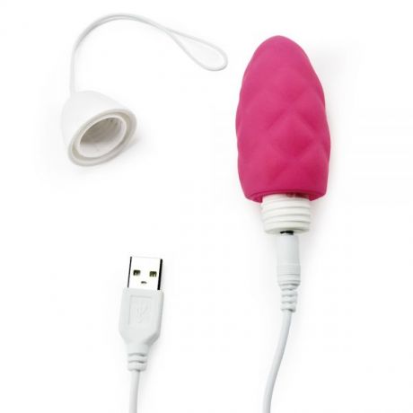 Виброяйцо Wireless Egg USB Rechargeable, Pink