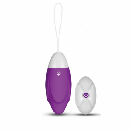 Виброяйцо Wireless Egg USB Rechargeable, Purple