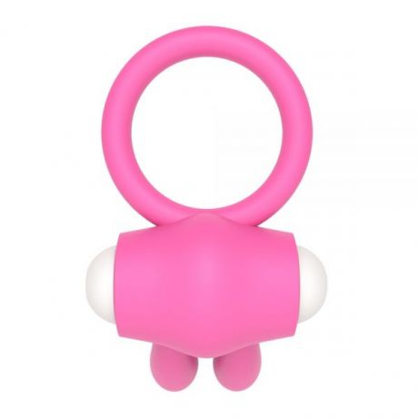 Эрекционное виброкольцо Power Clit Cockring, Pink