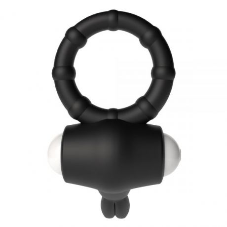 Эрекционное виброкольцо Power Clit Cockring, Black