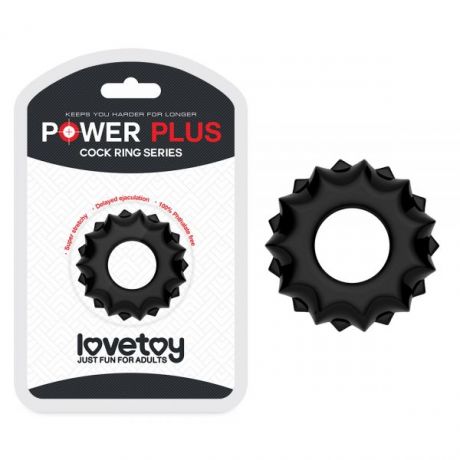 Эрекционное кольцо POWER PLUS Cockring, Black