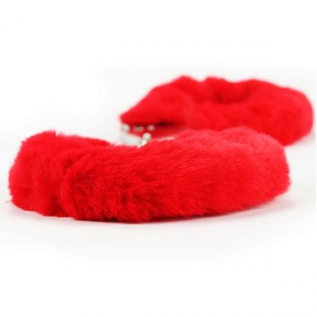 Наручники Fluffy Hand Cuffs, Red