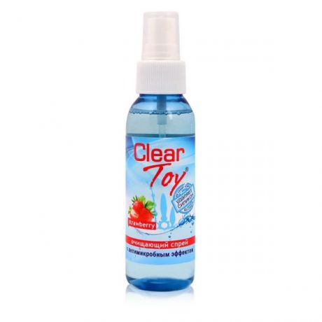 Очиститель для игрушек Clear toy Клубника, 100 ml