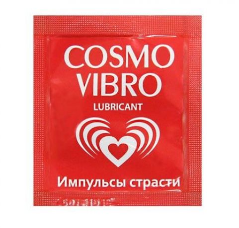 Стимулирующий лубрикант на силиконовой основе Cosmo vibro,3 г