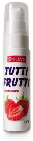 Съедобная смазка OraLove tutti-frutti Земляника, 30 г