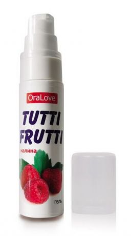 Съедобная смазка OraLove tutti-frutti Малина, 30 г