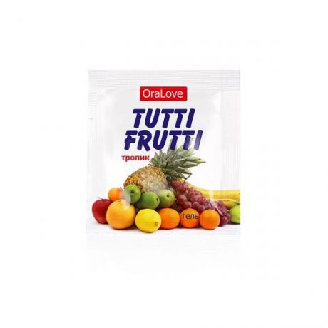 Съедобная смазка OraLove tutti-frutti, Тропик, 4 г