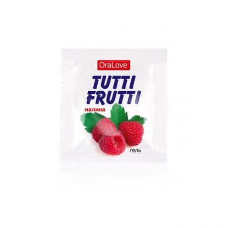 Съедобная смазка OraLove tutti-frutti, Малина, 4 г