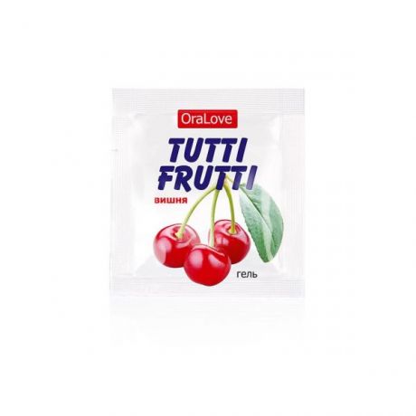 Съедобная смазка OraLove tutti-frutti, Вишня, 4 г