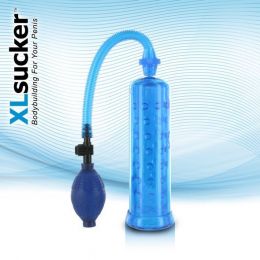 Вакуумная помпа XLsucker Penis Pump Blue для члена длиной до 18см, диаметр до 4см