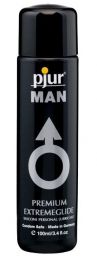 Густая силиконовая смазка pjur MAN Premium Extremeglide 100 мл с длительным эффектом, экономная