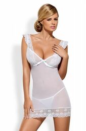 Сорочка JULITTA Obsessive underwire chemise & THONG S/M