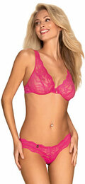 Комплект Obsessive OBSESSIVE LUVAE 2-PCS SET Pink S/M