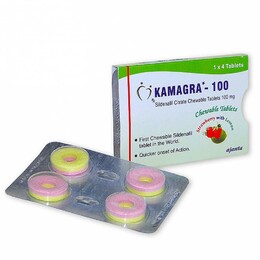 B11003-1 Kamagra 100 полуниця і лимон таблетка