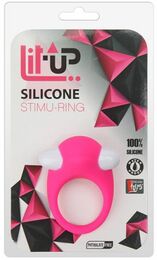 Эрекционное кольцо LIT-UP SILICONE STIMU RING 6 PINK