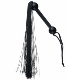 F61405 Плетка SILICONE FLOGGER WHIP BLACK