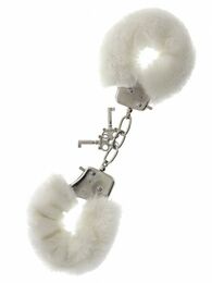 Наручники Metal Handcuff with Plush, WHITE