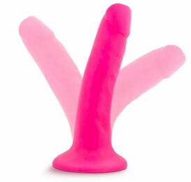 Фаллоимитатор NEO 6INCH DUAL DENSITY COCK NEON PINK