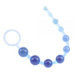 Анальная цепочка SASSY Anal Beads, Blue