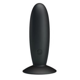 Анальный стимулятор с вибрацией Butt Plug Massager, Black