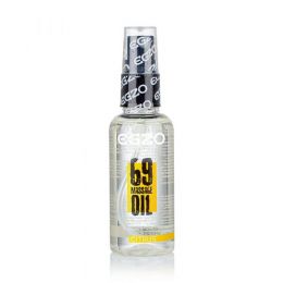 Возбуждающее массажное масло 69 MASSAGE OIL CITRUS с витамином E, 50 мл
