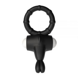 Эрекционное виброкольцо Power Clit Cockring, Black